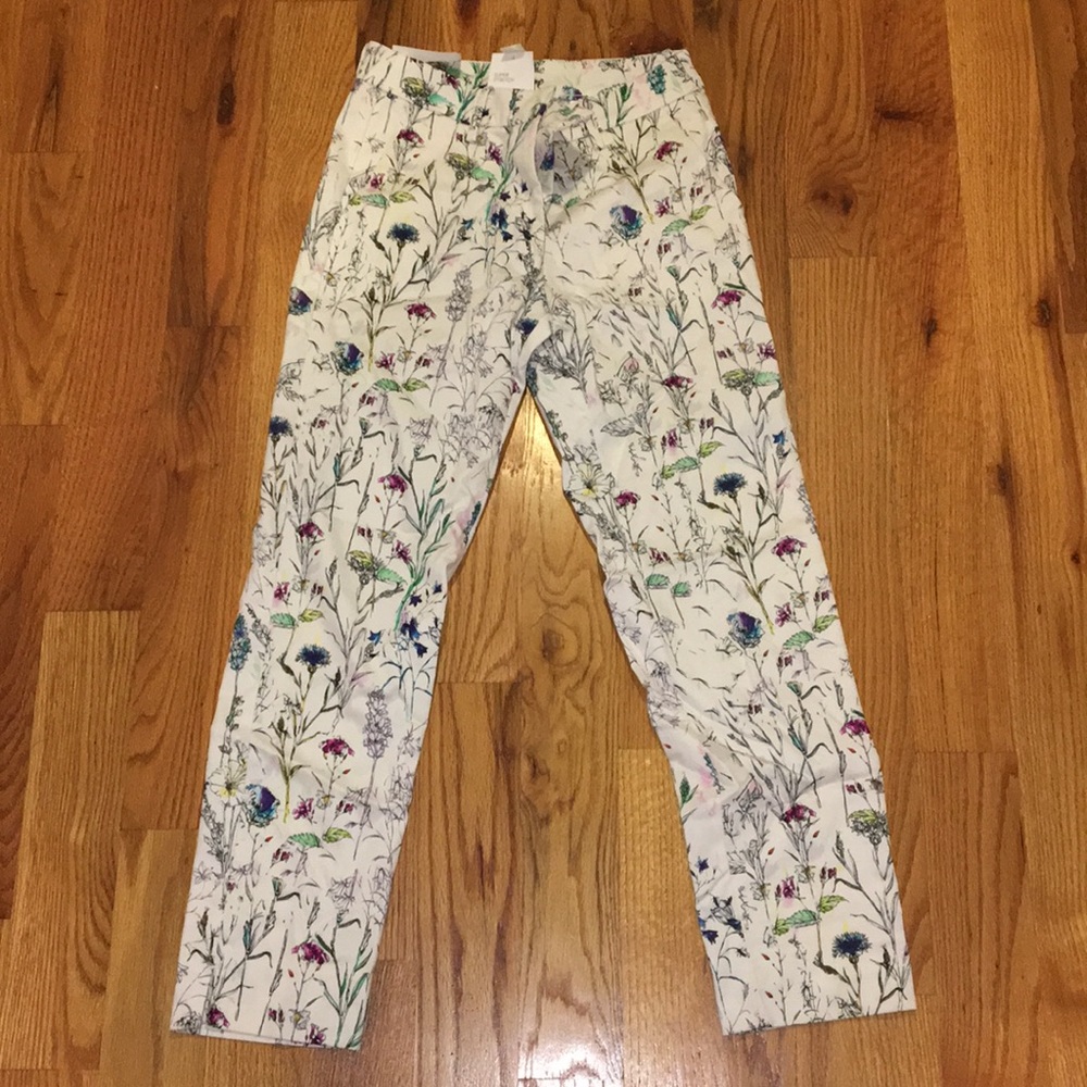 H&M Floral Slacks